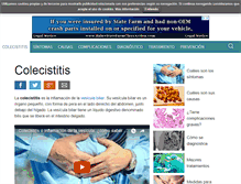 Tablet Screenshot of colecistitis.org